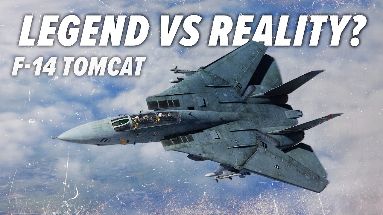 Легендарный приём Top Gun на F-14 Tomcat: раскрыта тактика реального истребителя | DCS World