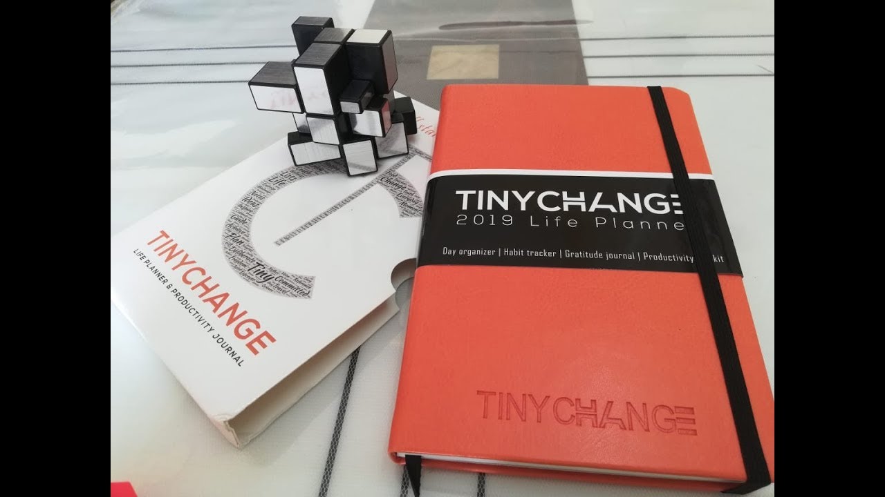 2019 Tiny Change planner unboxing + Detailed Review | (हिंदी में) | INDIA