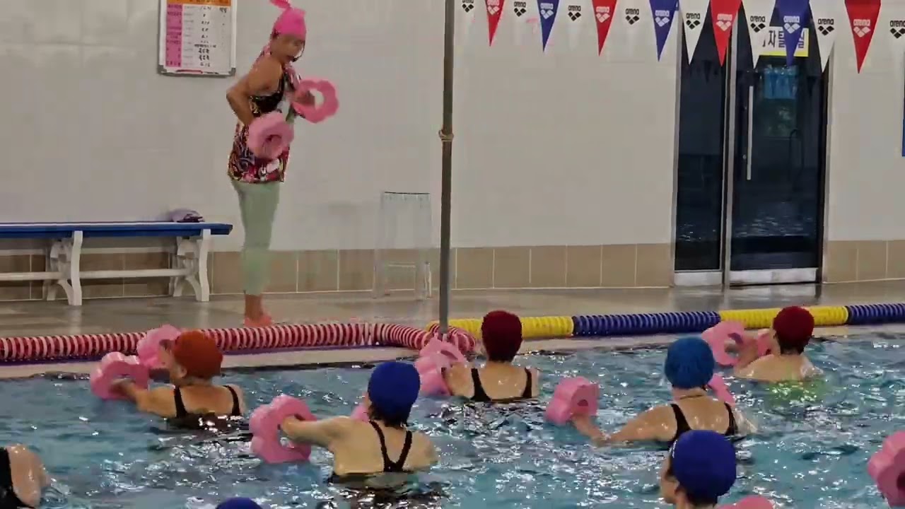 2배속 ㅋ   Aquatic exercise