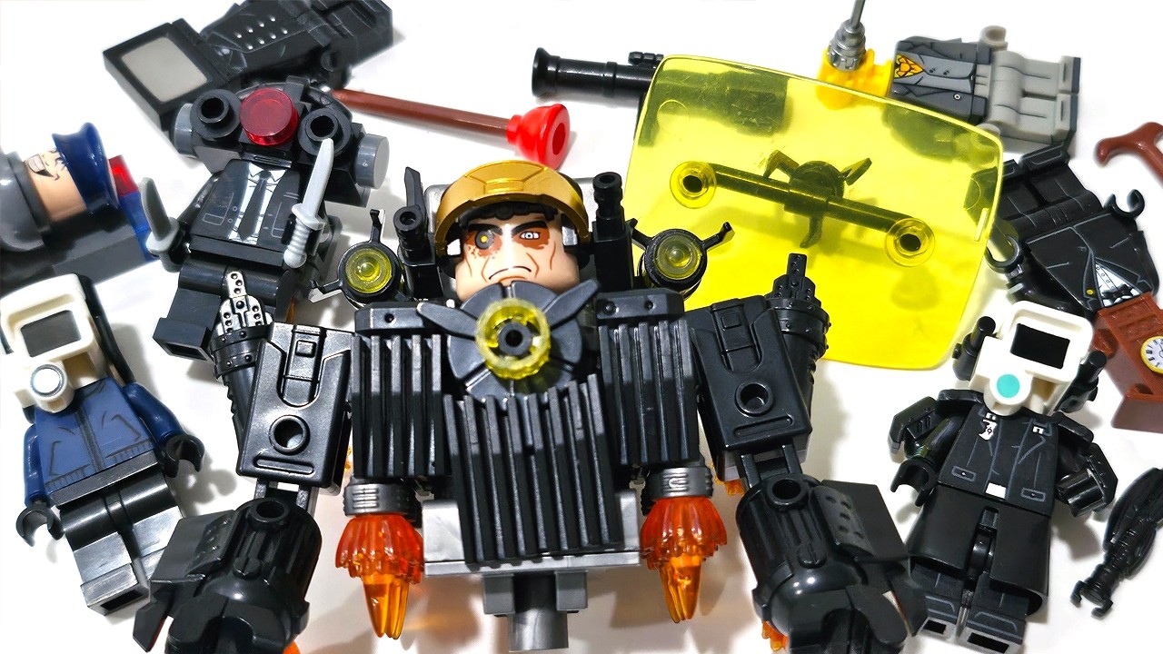Building EVERY SKIBIDI TOILET out of LEGO...