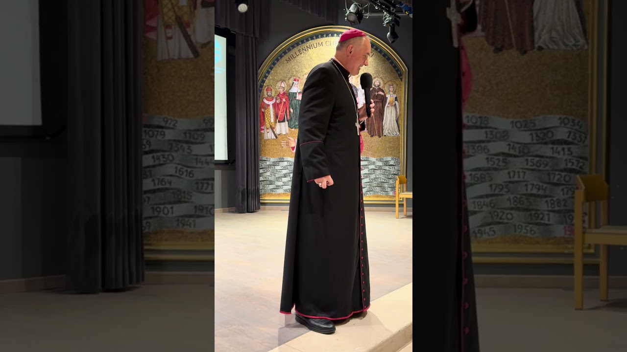 Pielgrzymka maturzystów na Jasną Górę - słowo bp. Krzysztofa Włodarczyka - Sala Papieska- 13.03.2026