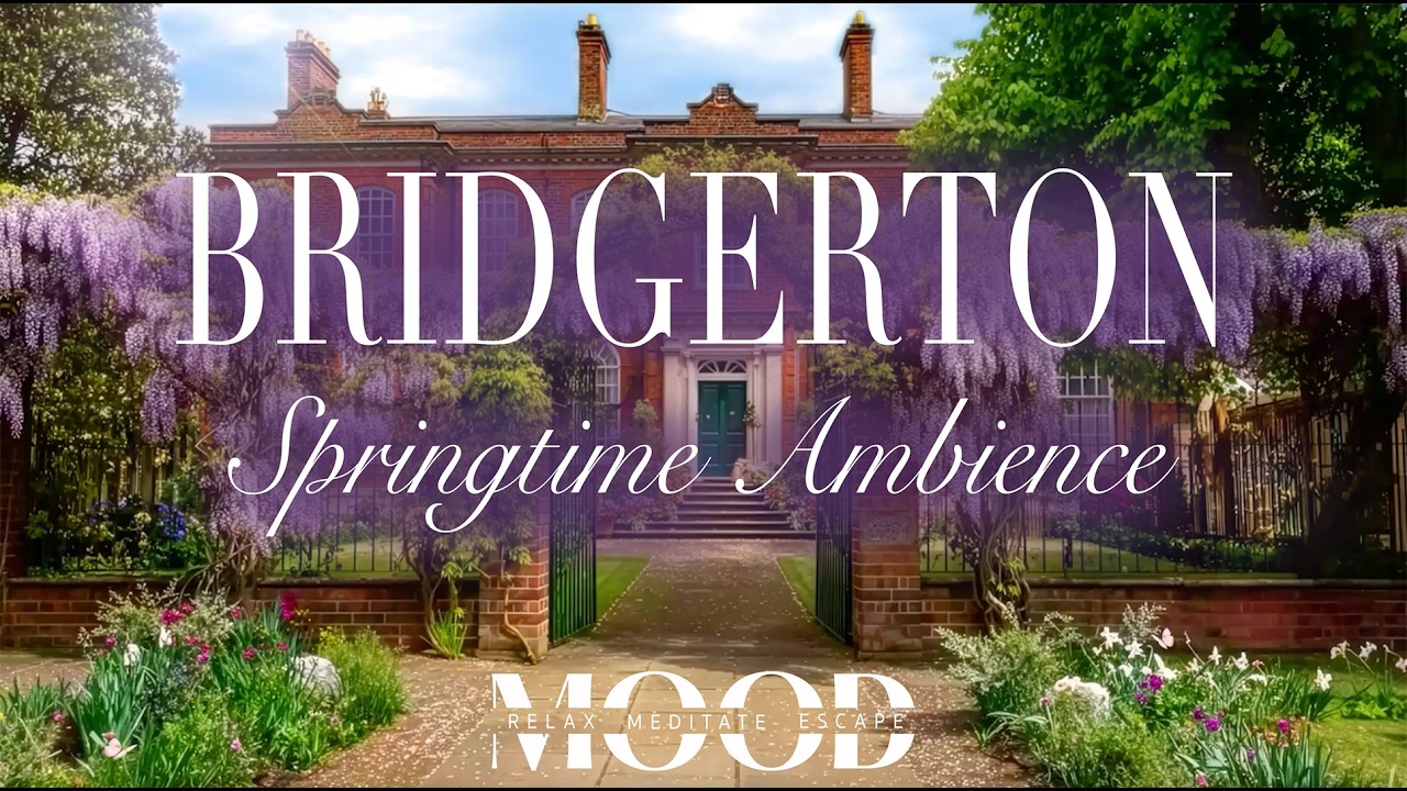 Bridgerton Season 4-Part 2 Drop!  Live from Wisteria Manor-  Bridgerton House Ambience & Aesthetic