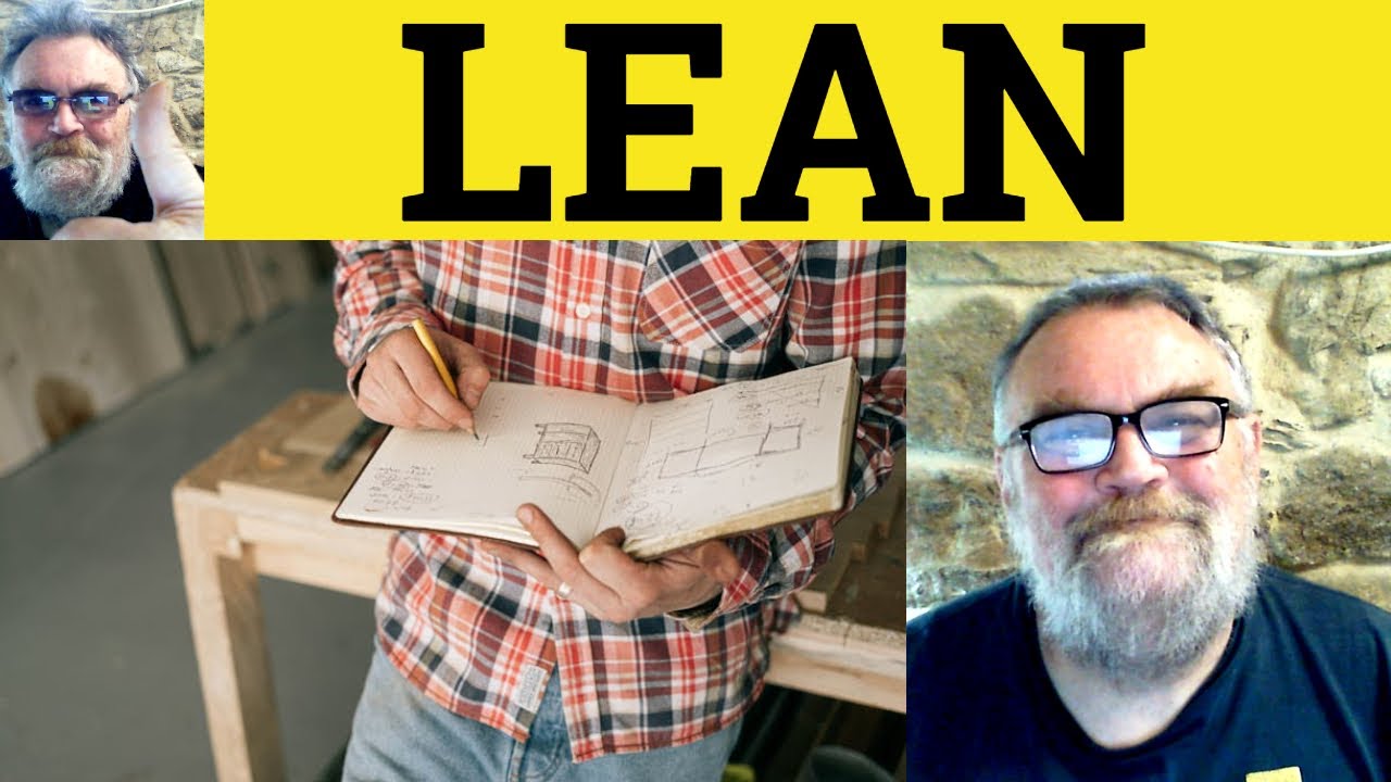 😎 Lean Meaning - Lean Defined - Lean Examples - Lean Definition - Lean