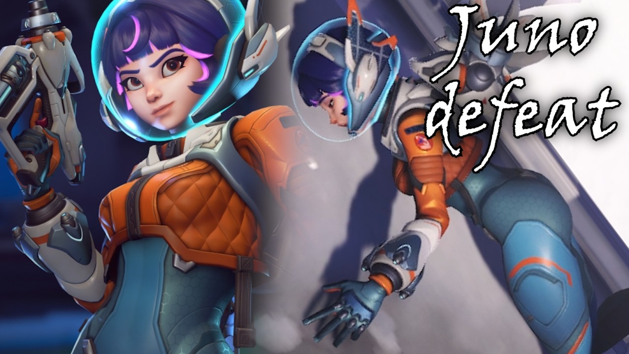 Juno death scenes - Overwatch 2 (English voice)
