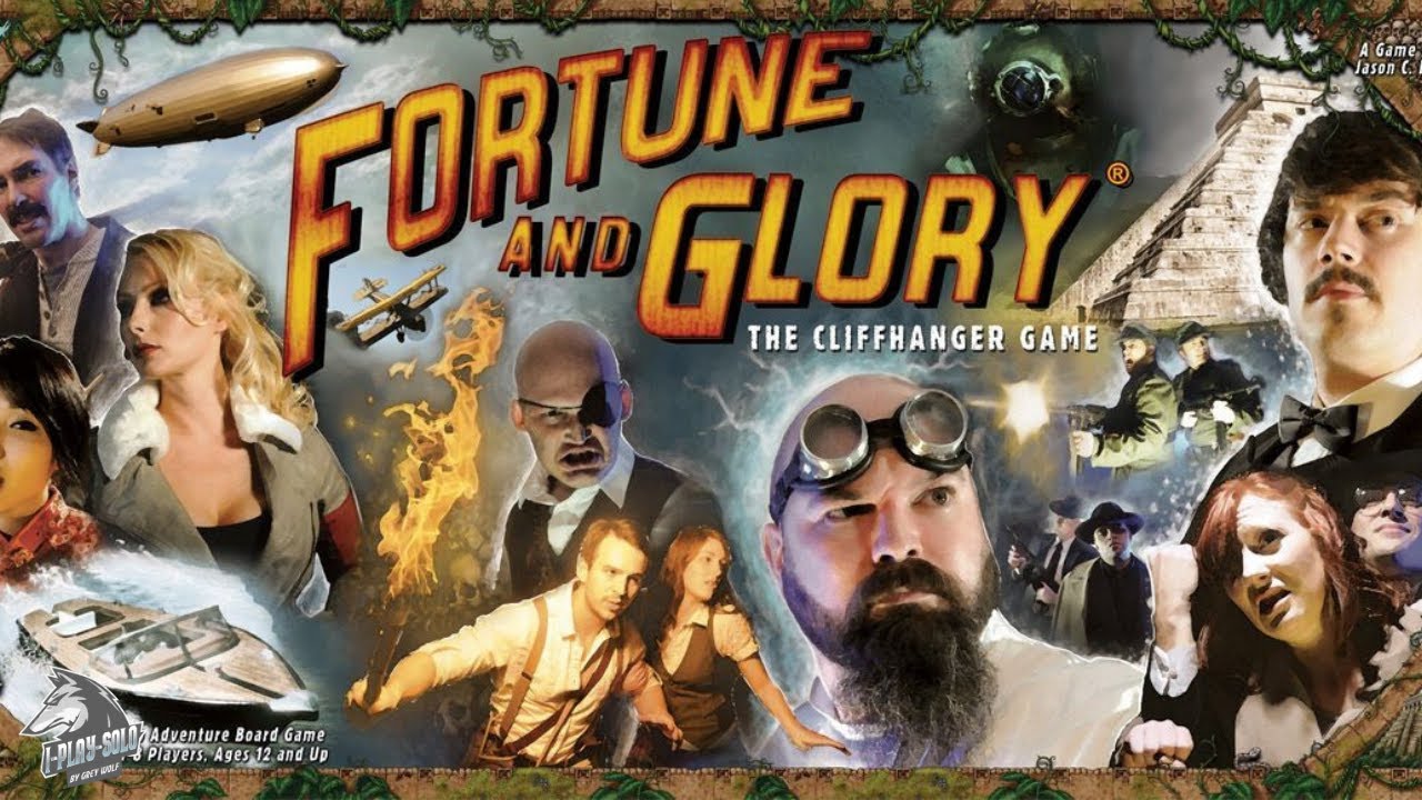 4-Настольная игра Fortune & Glory: The Cliffhanger Game. Прохождение 3