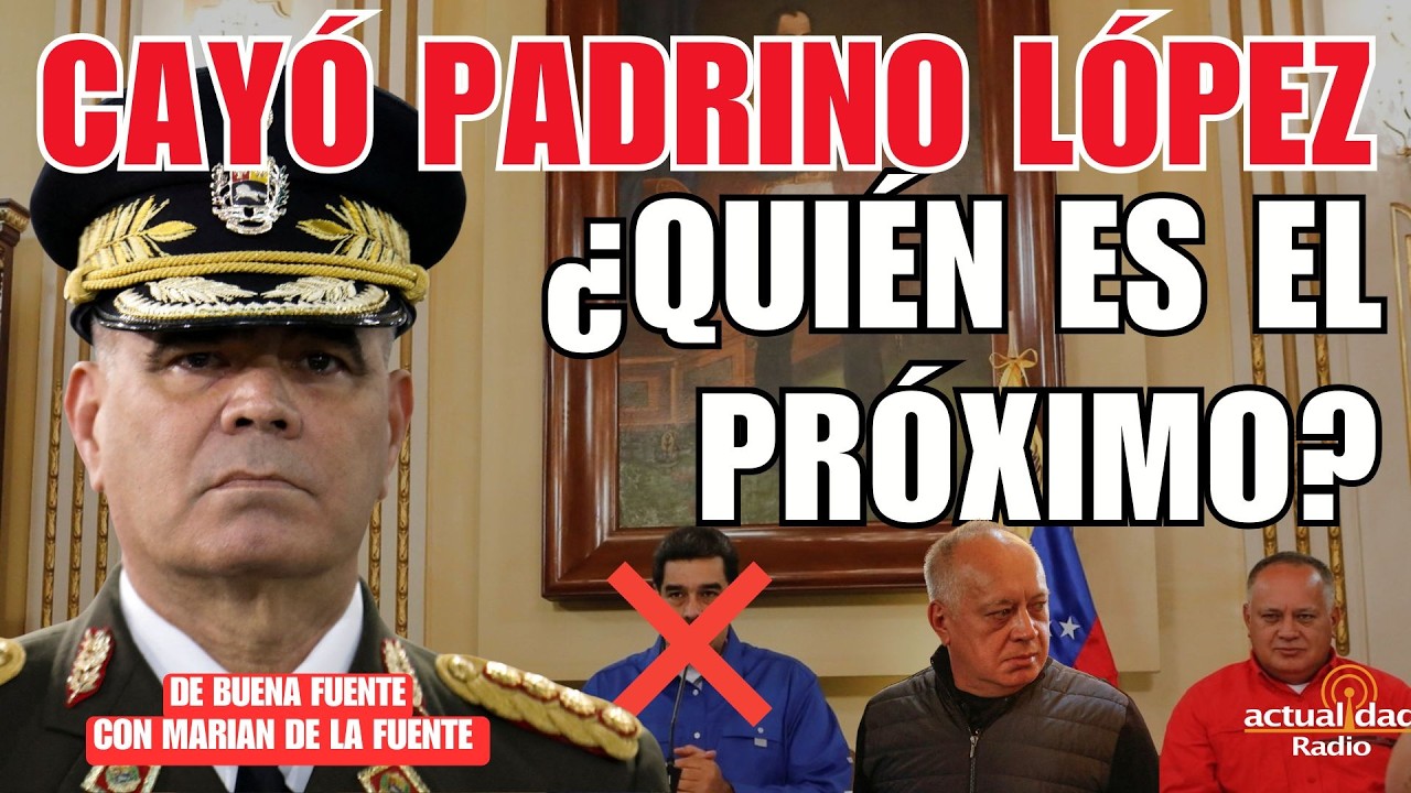La caída de Vladimir Padrino López: ¿lealtades en juego en Venezuela? | De Buena Fuente con Marian