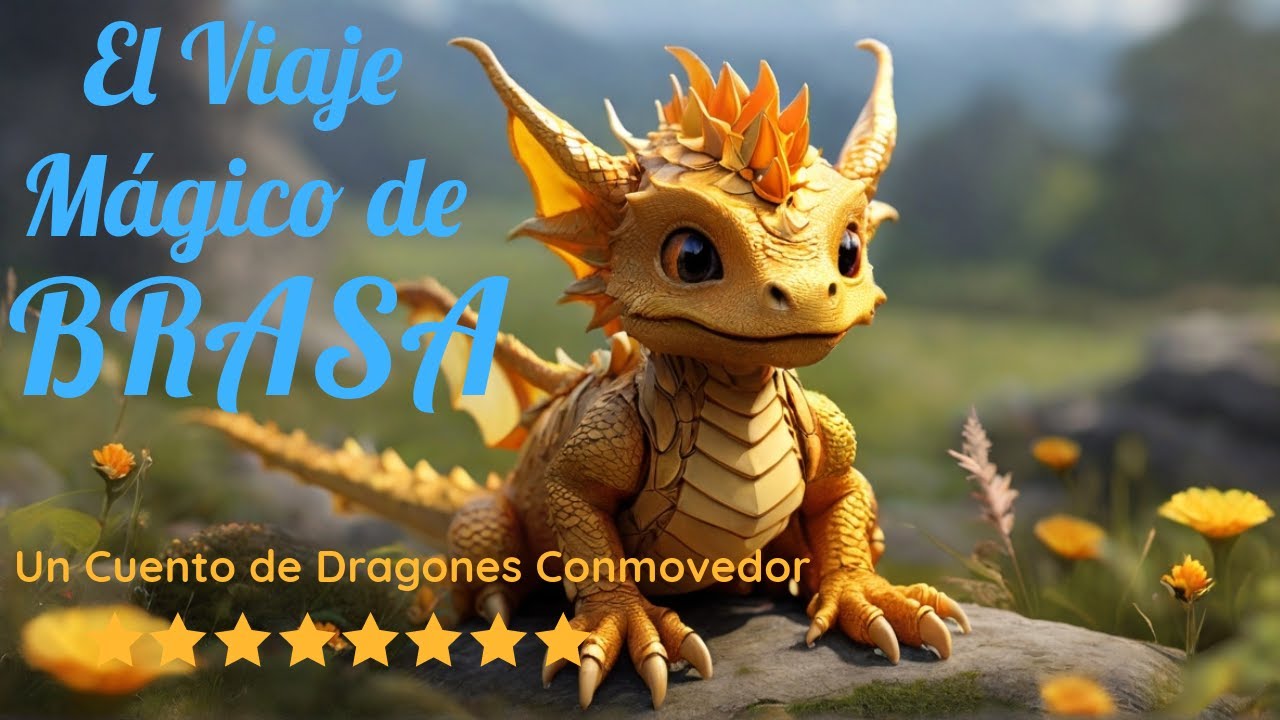 El Viaje M&aacute;gico de Brasa: Un Cuento de Dragones Conmovedor - Un Cuento Corto Para Ni&ntilde;os