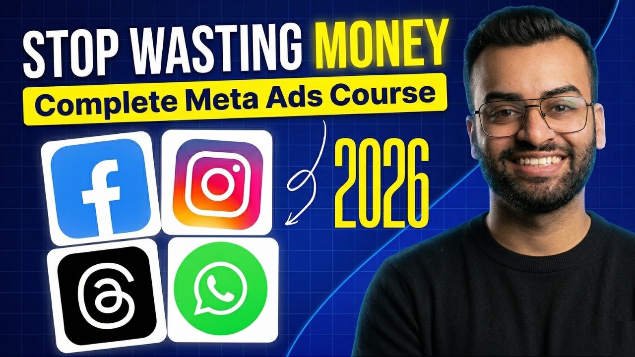 Facebook Ads Course (Beginner to Pro) | Meta Ads Complete Tutorial 2026