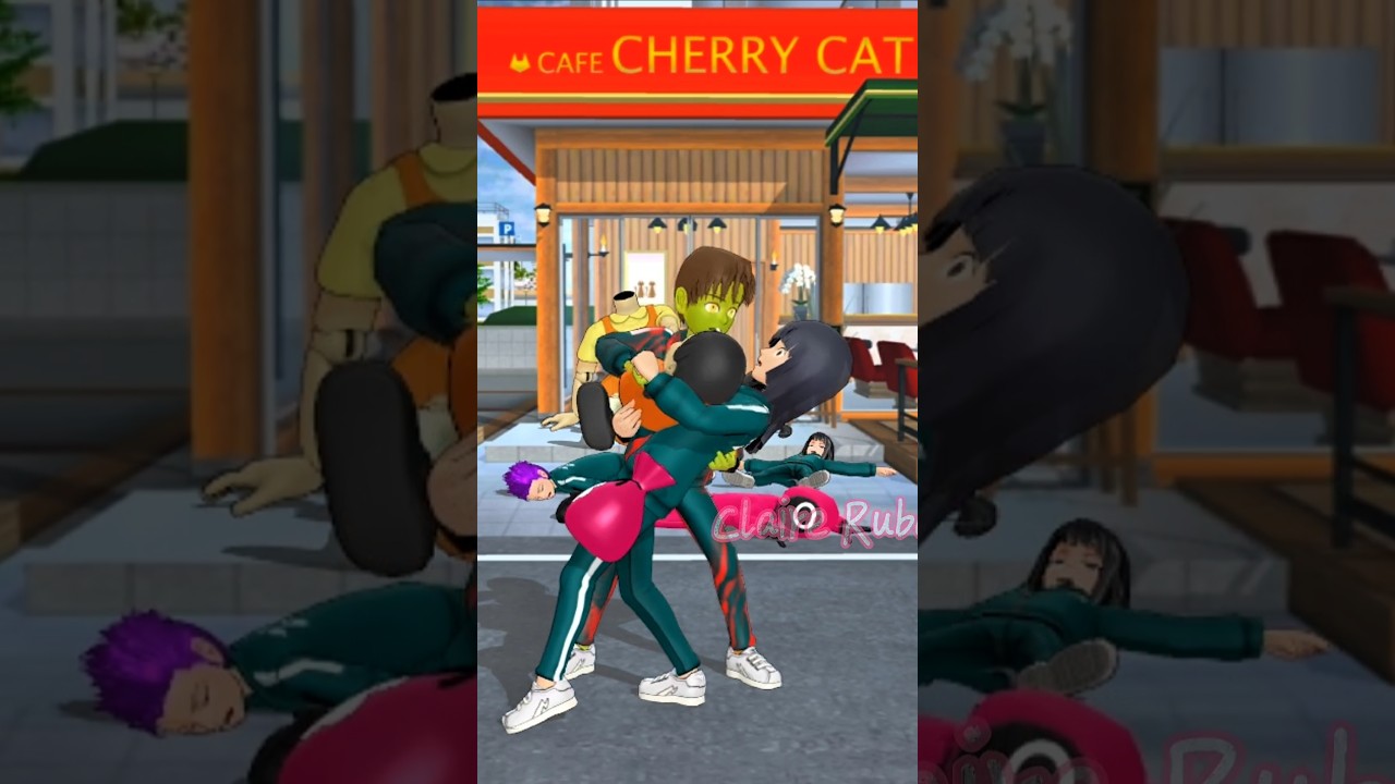 Zombie Love Story 🧟❤️ SAKURA SquidGame 