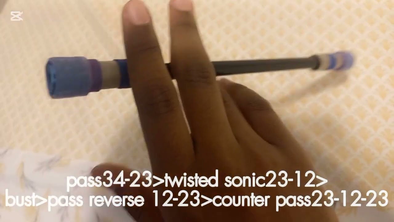 Pen spinning combo breakdown for beginners (From Ryzing Spins)