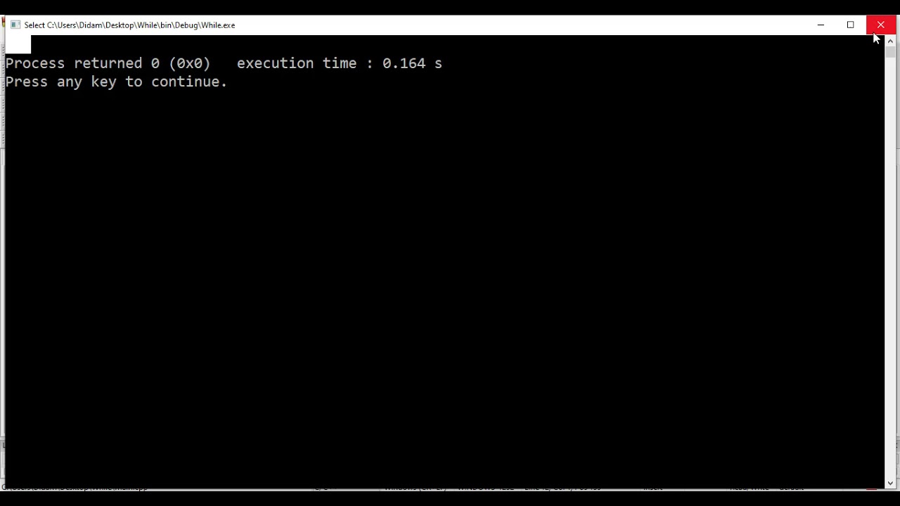 While and Do While in C++