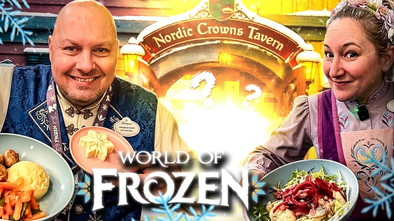 DINGUERIE ! LE NORDIC CROWNS TAVERN A DISNEYLAND PARIS 🥹(WORLD OF FROZEN)