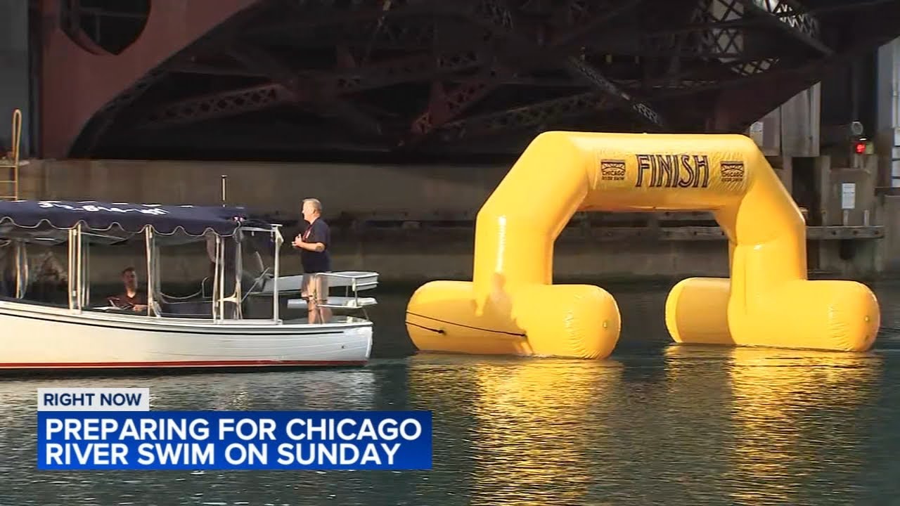 Swimmers set to jump into Chicago River for first time in a century this weekend