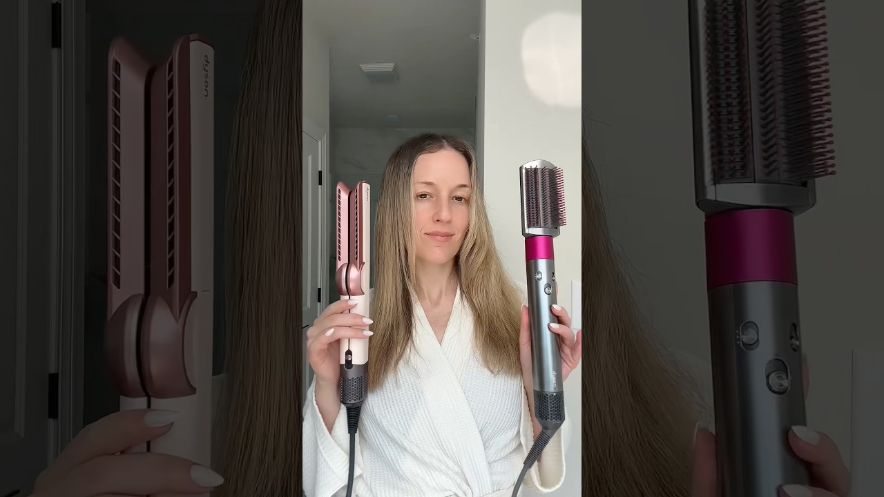 Dyson airstrait vs airwrap✨ 