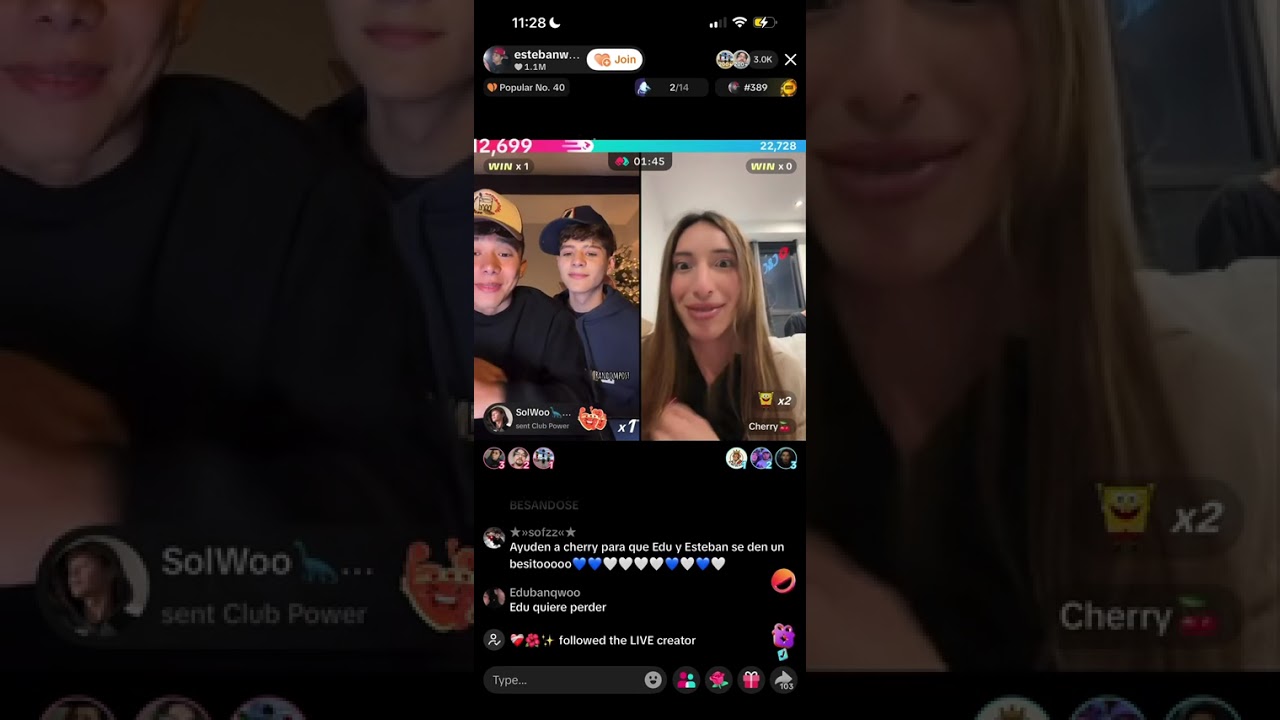 Parte 4 Edu y Esteban se besan 