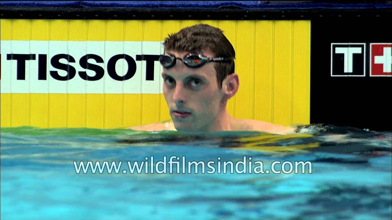 Men's 400m Freestyle event :  Commonwealth Games 2010
