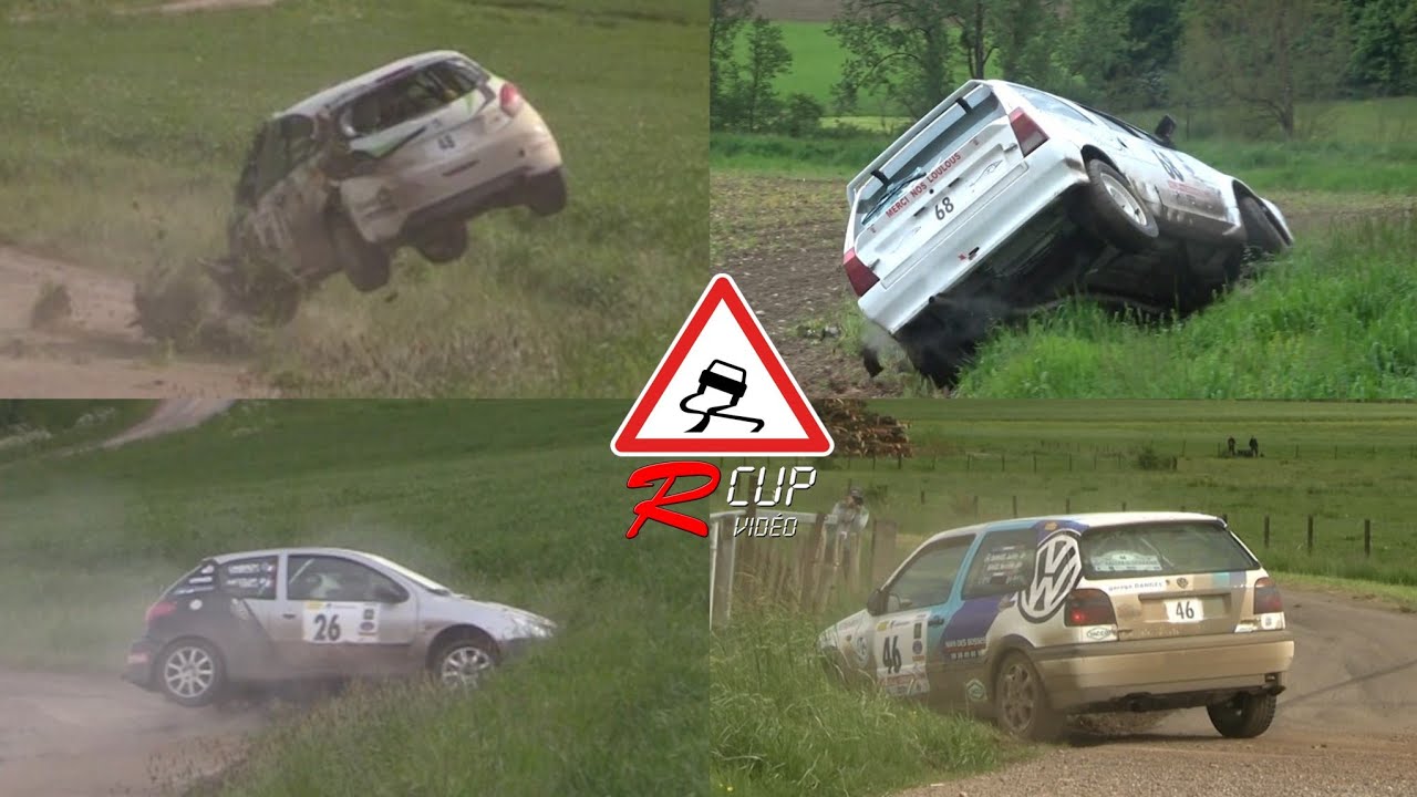 Rallye de Lorraine 2024 | Day 2 | Crashs & Mistakes | by RCup Vidéo