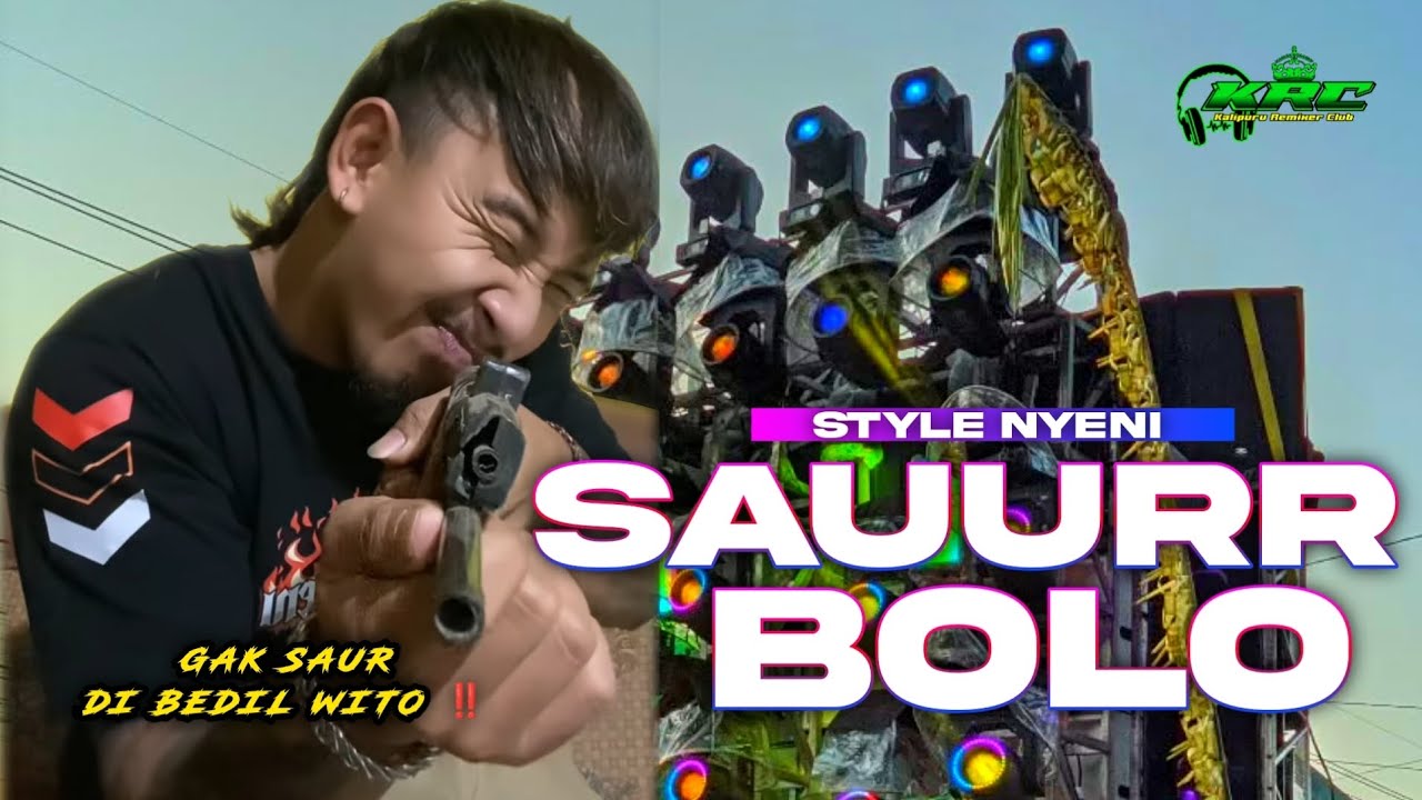 DJ SAUR SAUR RADEN SAM PITAK - STYLE NYENI MIDDLE NROTOK AMUNISI BATTLE SAHUR ON THE ROAD •KRC MUSIC