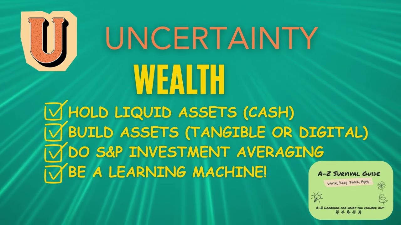 Sharing my A-Z Survival Guide: U - Uncertainty