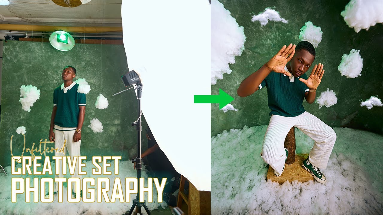 Creative Shoot w/ Smoke: Unfiltered Behind The Scenes(Set Building) | Canon EOS R6 | Canon 16-35 III