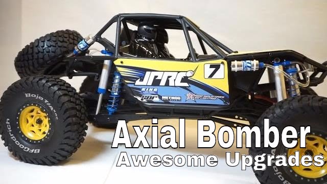 JPRC Axial RR10 Bomber Upgrades - Body, Shocks and Scale Accessories