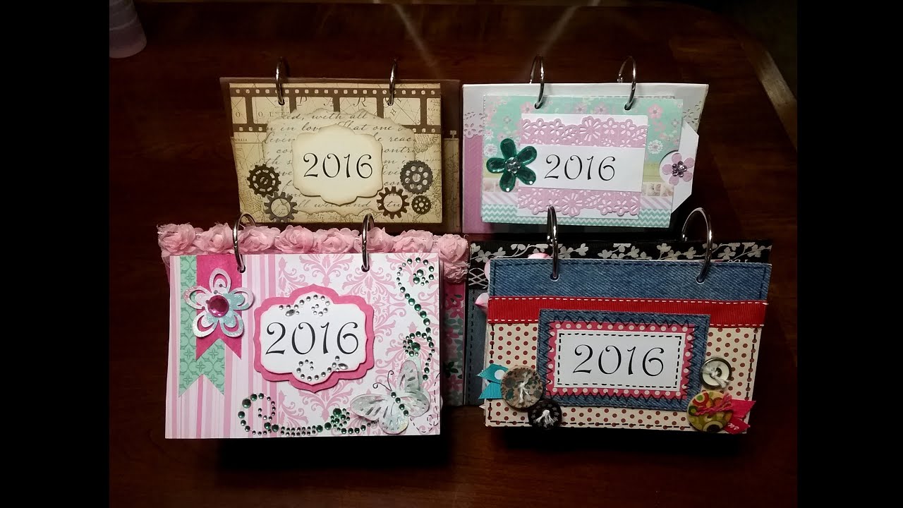 RECYCLE IDEAS: 2016 calendar with printables in English o Español