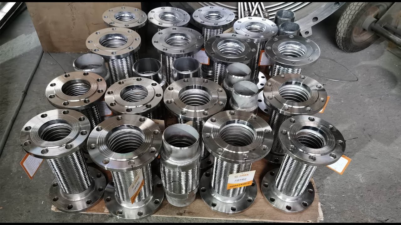 Flexible metal hose ready to ship to Singapore client