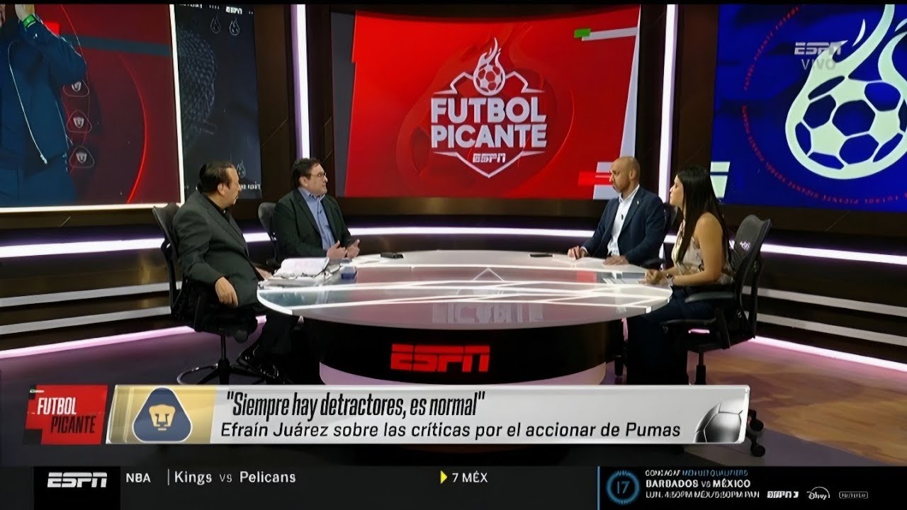 Reporte De Pumas : Efrain Juárez sobre las críticas por el accionar de Pumas
