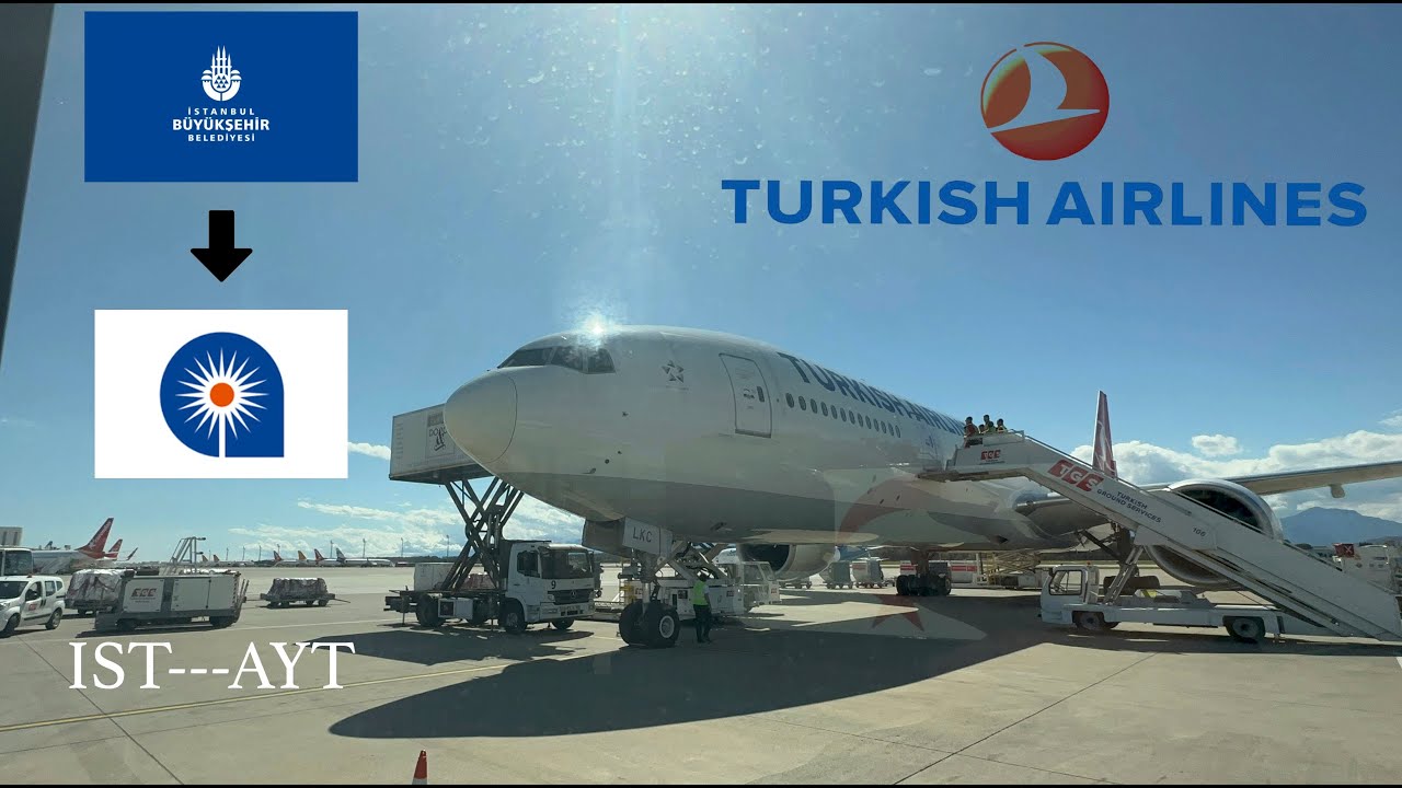 Turkish Airlines TK2432 Istanbul New to Antalya