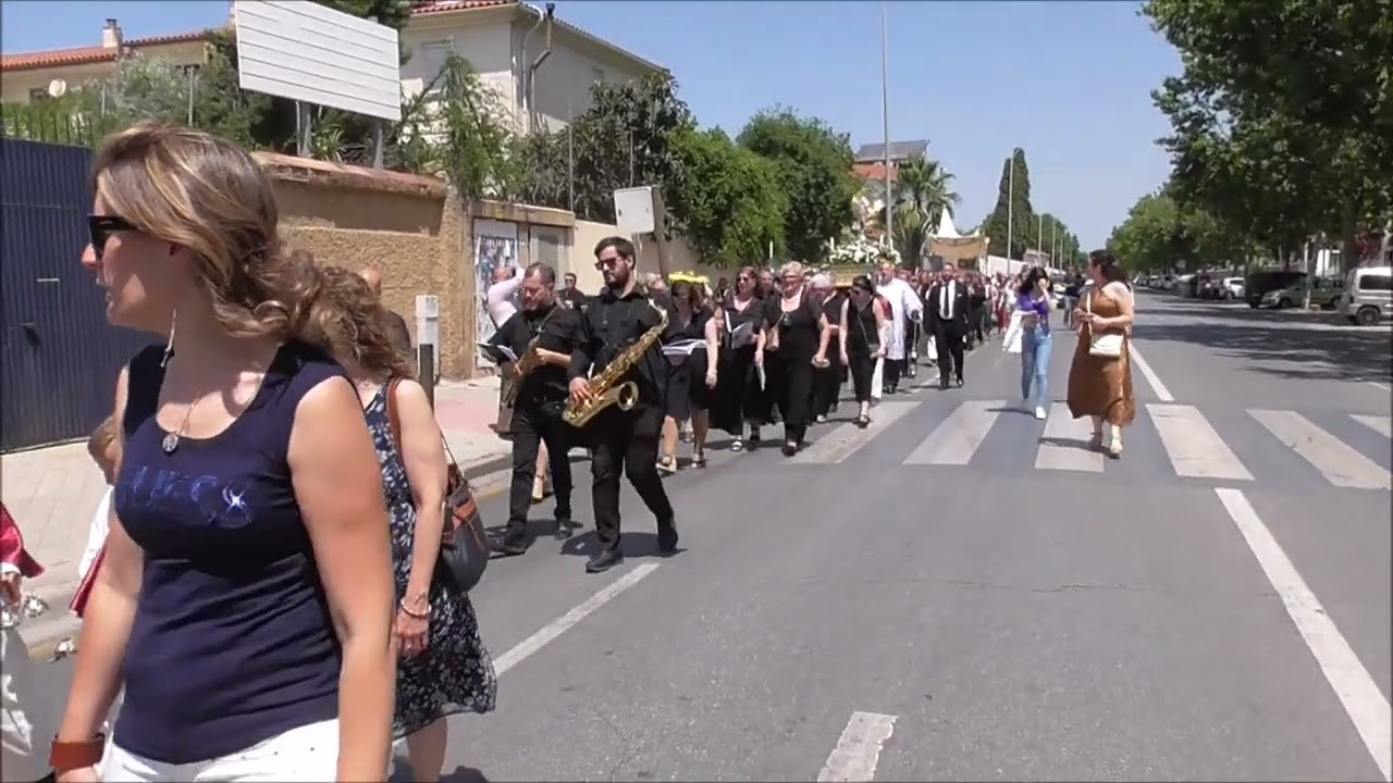 Procesión del Corpus de la Parroquia del Espíritu Santo de Granada