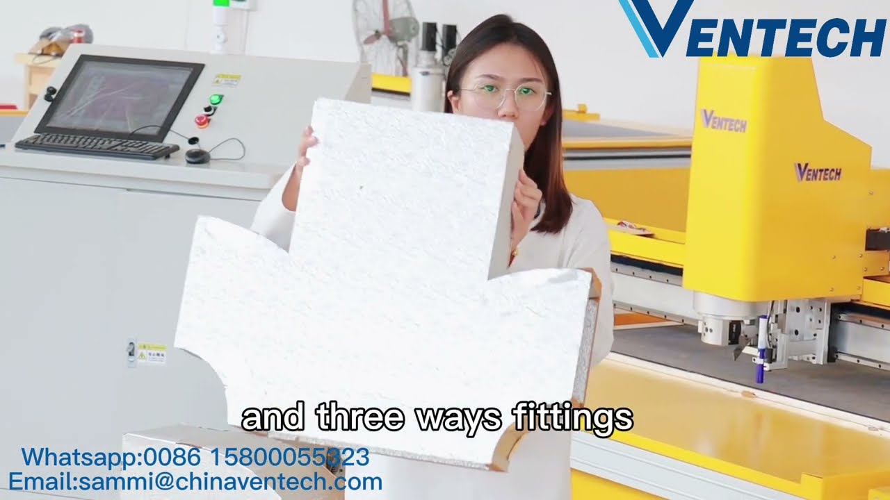 FORTUNE SECRET: Ventech Pre-insulated Duct Cutting Machine