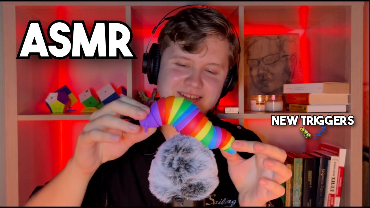 ASMR my new triggers assortment 🐛 experimentation 🐛