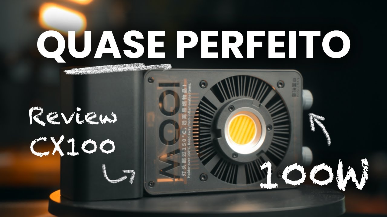 O segredo da iluminação portátil quase perfeita - Review CX100