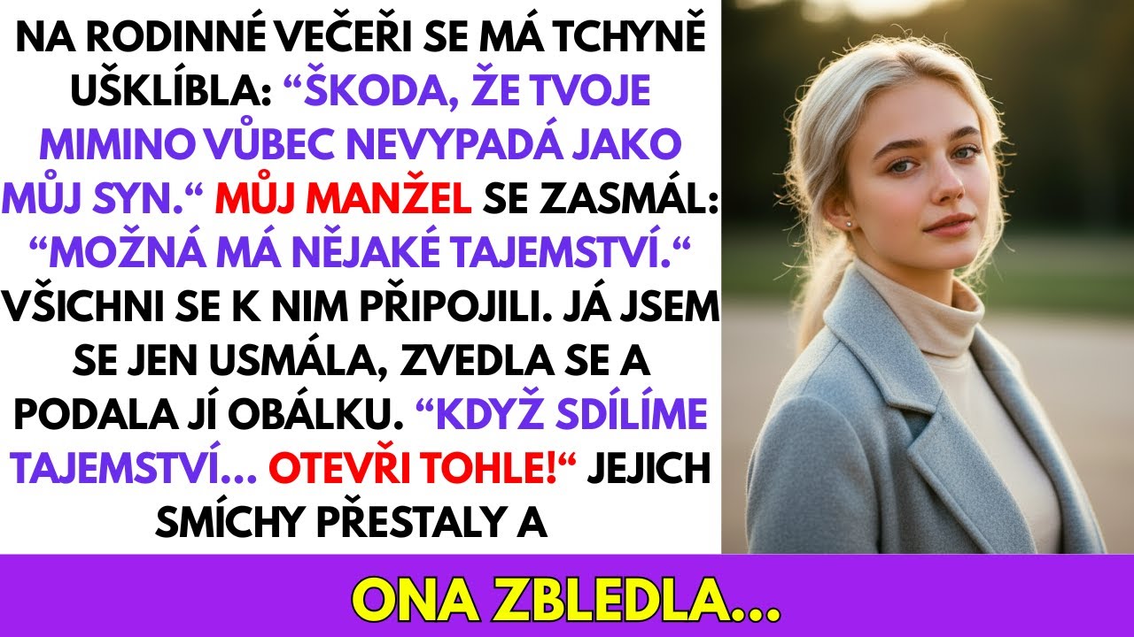 M&aacute; Tchyně Mě Obvinila Z NEVĚRY Na Narozenin&aacute;ch M&eacute;ho Syna&mdash;Pot&eacute; Jsem Odhalila Jej&iacute; Největ&scaron;&iacute; Tajemstv&iacute;.