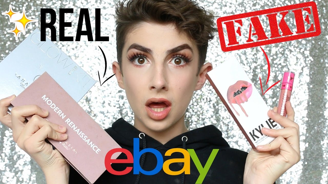 Testing Real Makeup vs. eBay Fakes (All Under £7!) | Kylie, Anastasia etc