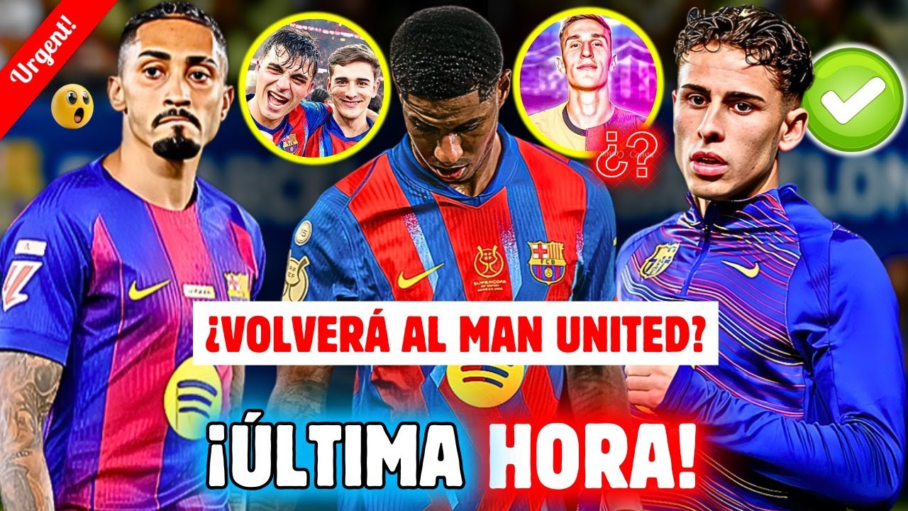 🚨BOMBAZO HANSI FLICK FICHAJE DESEADO 😱 FERMÍN LÓPEZ RAPHINHA CONFIRMA DECISIÓN 🔥 RASHFORD NO LO CRÉE