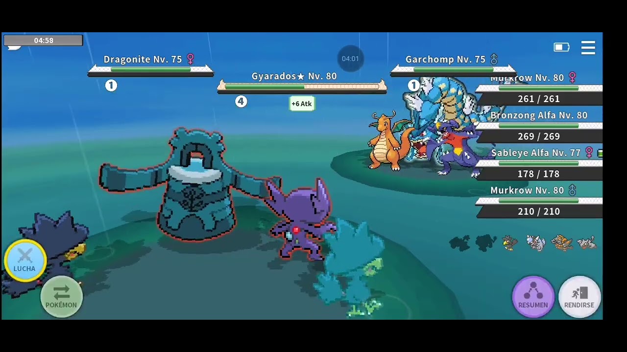 Estrategia insana para gyarados (full roca y trueno) 