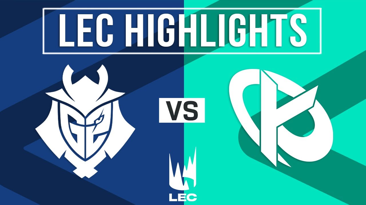 G2 vs KC Full Highlights | LEC 2024 Winter | G2 Esports vs Karmine Corp