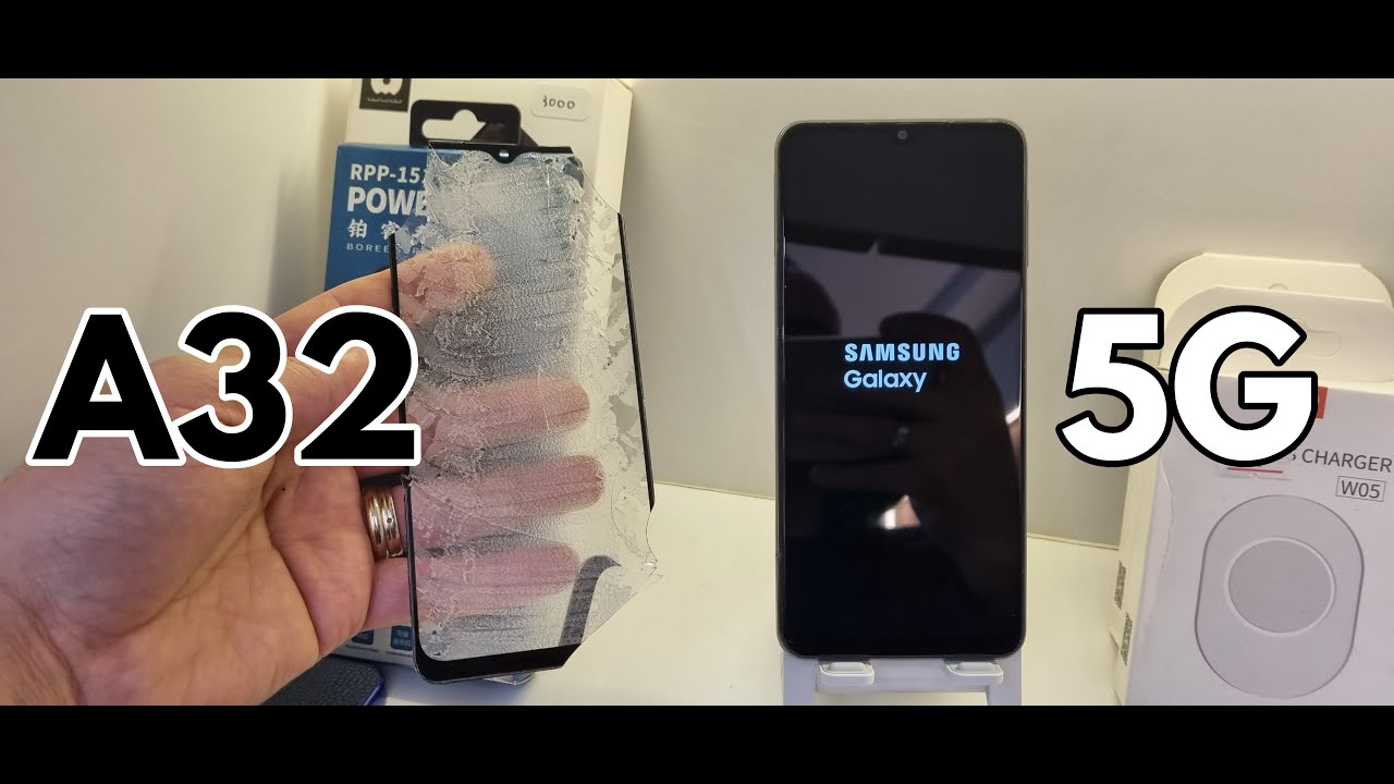 Samsung Galaxy A32 5G glass replacement - Very easily except for one thing