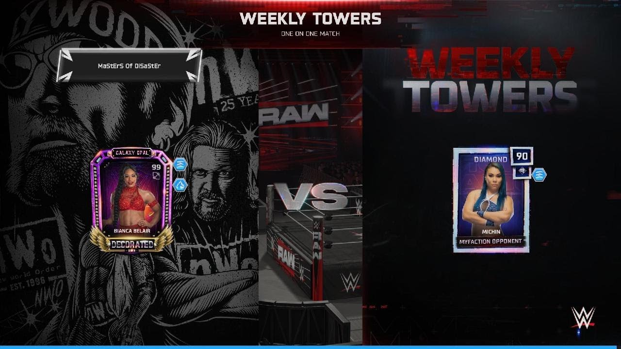 WWE 2K25 BIANCA BELAIR 🆚 MICHIN