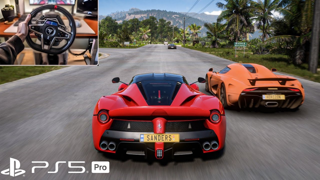 Forza Horizon 5 - LaFerrari | The Goliath Race Thrustmaster T248 Gameplay 