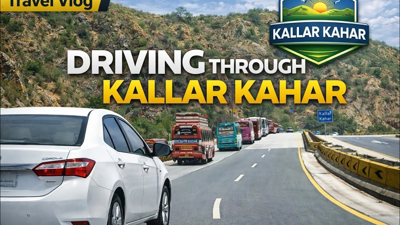 Beautiful Drive on M2 Motorway Pakistan | Lahore to Islamabad Scenic Road View
