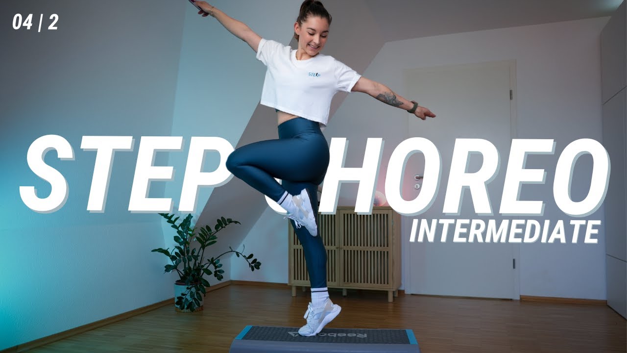 Step Choreo Intermediate - viele Wdh. + Wechselschritte  | 2 x 32 | 130 bpm | 40 Min | April 2