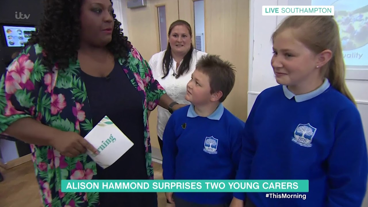 Alison Surprises Two Young Carers | This Morning