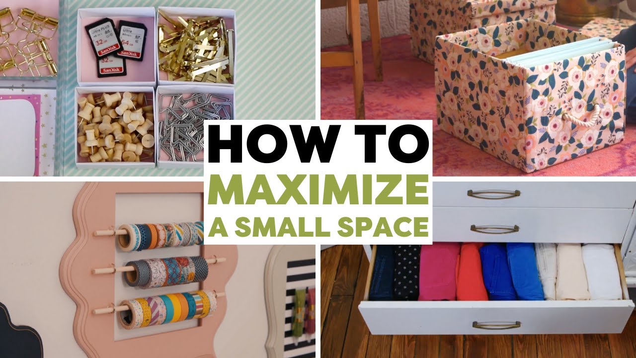 Big Tips for Making Room in Small Spaces | HGTV Handmade