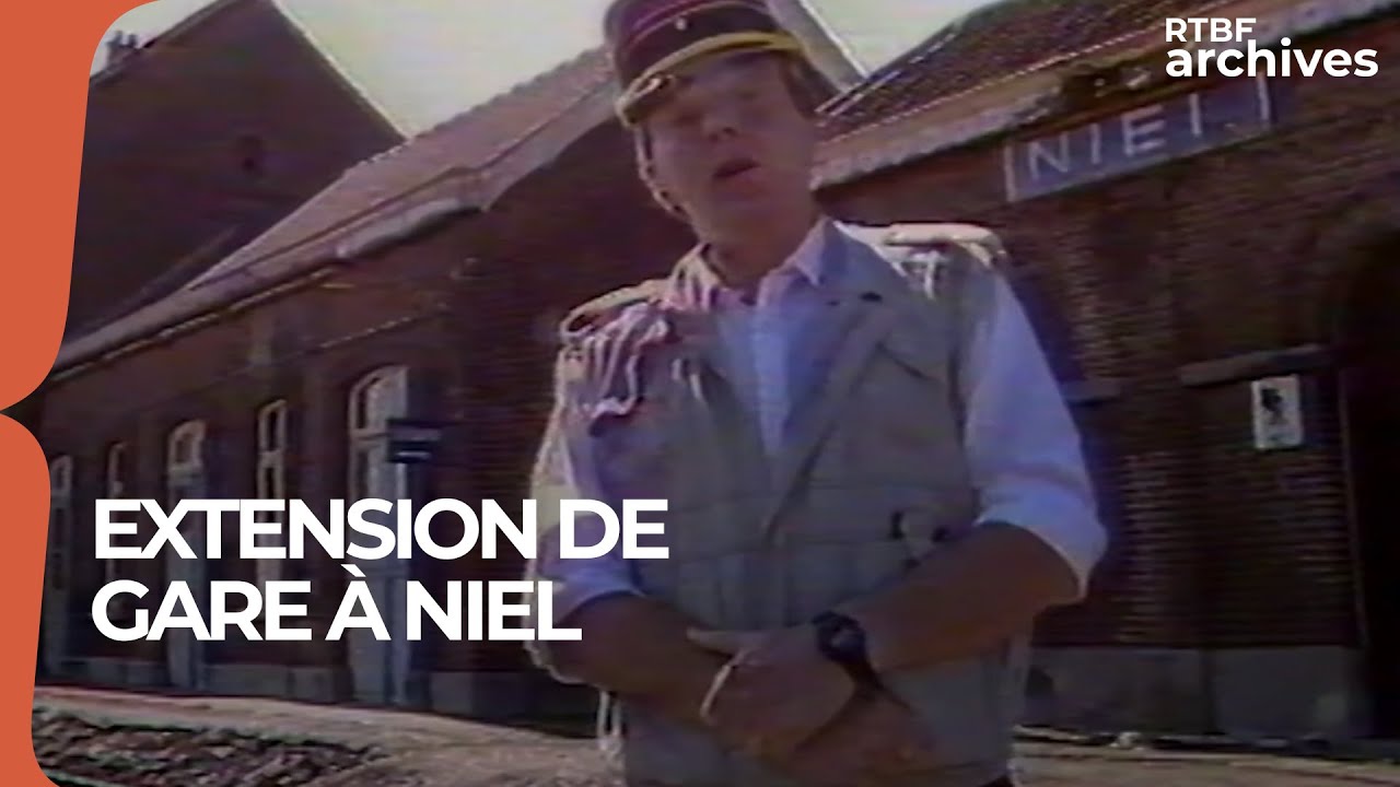 Le Journal des Travaux Inutiles : une extension de gare jamais utilisée à Niel - RTBF Archives