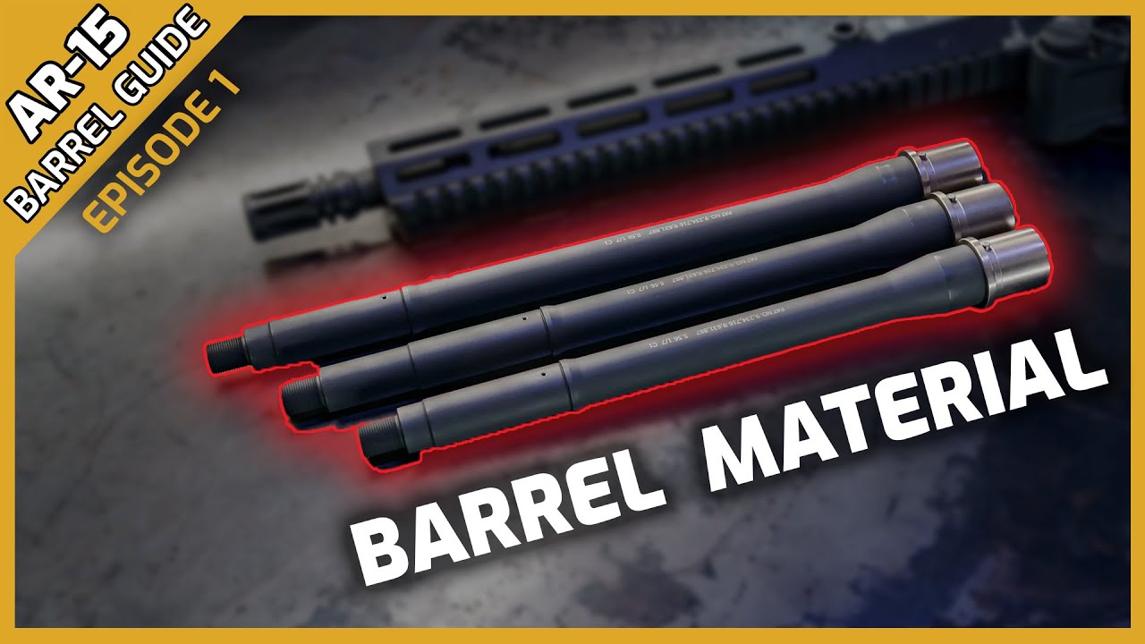 What Is Your AR Barrel Made Out Of? | AT3 Barrel Guide EP 1