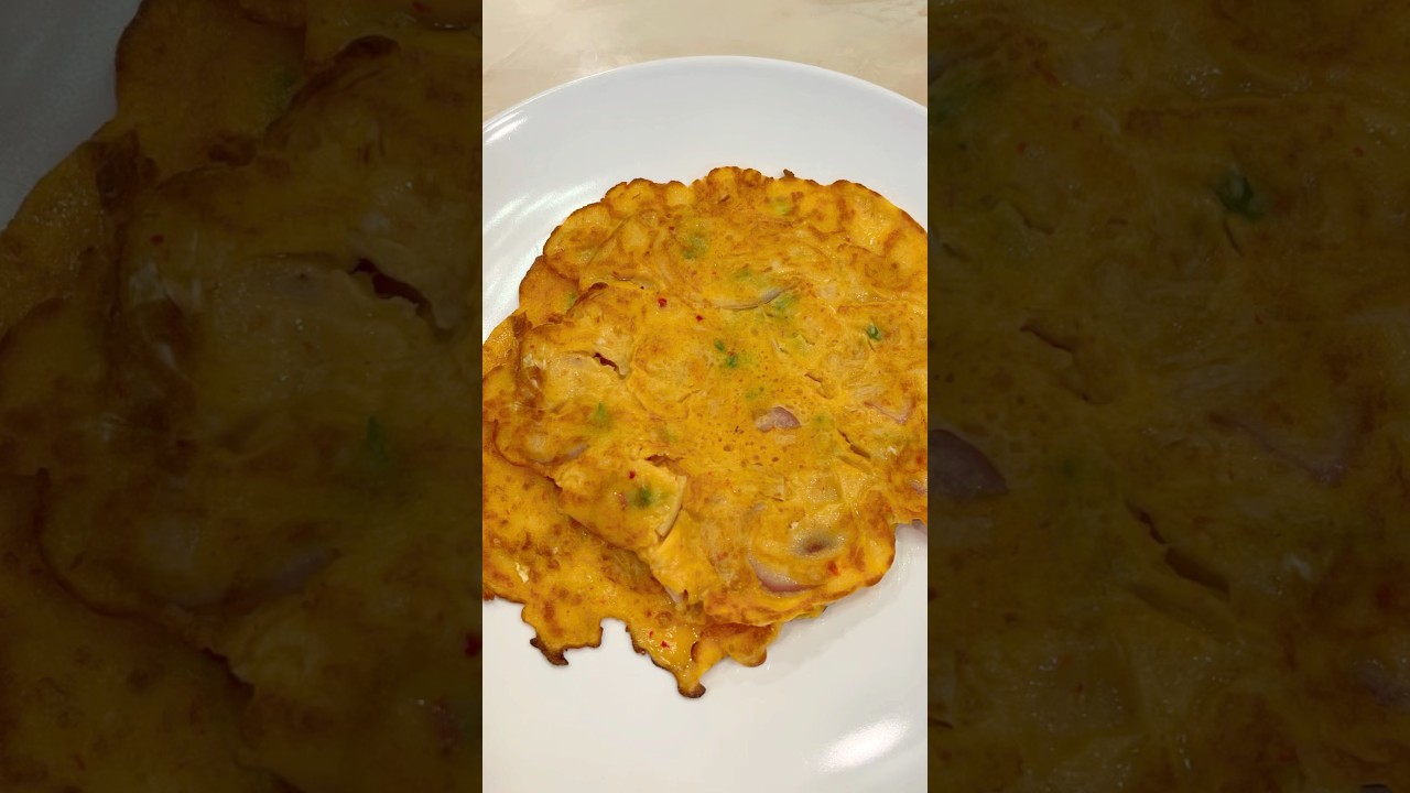 Easy & Delicious Kimchi Pancakes 简单又好吃的泡菜煎饼