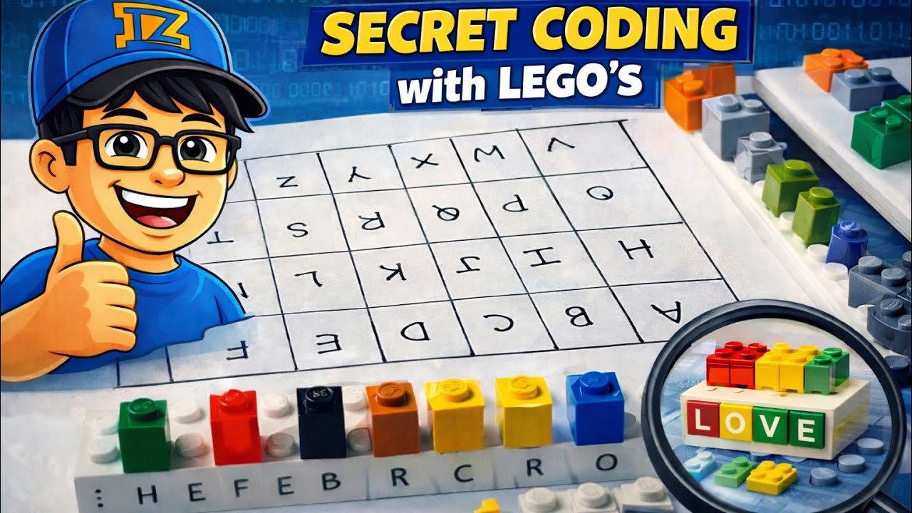 🧩Secret message to my mom  with lego coding ✨🧩