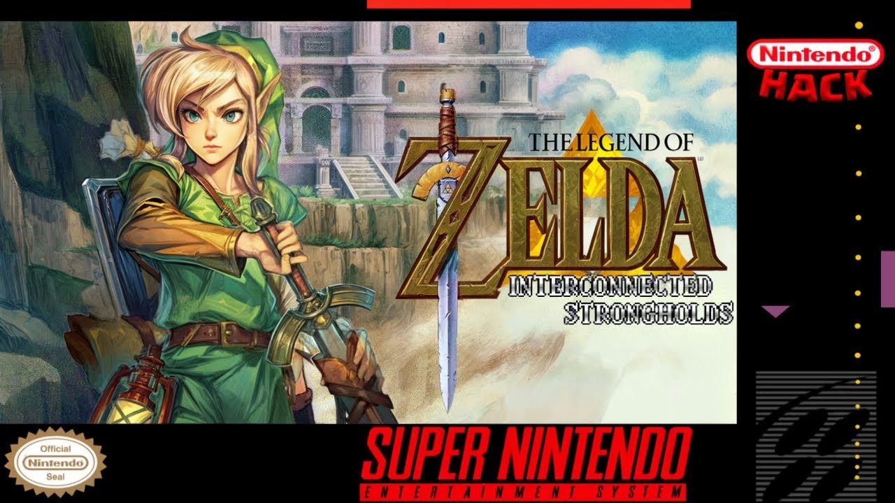 Zelda: Interconnected Strongholds - ROM Hack of ALttP [SNES] Longplay